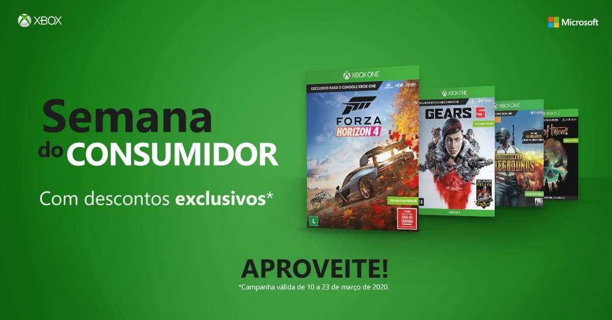 Semana do Consumidor Xbox Brasil