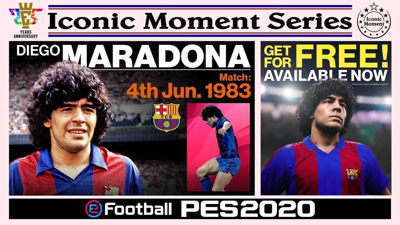 eFootball PES 2020 - “Iconic Moment Series”