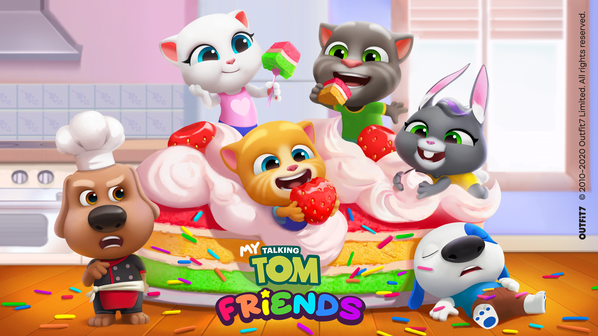 Meu Talking Tom Amigos