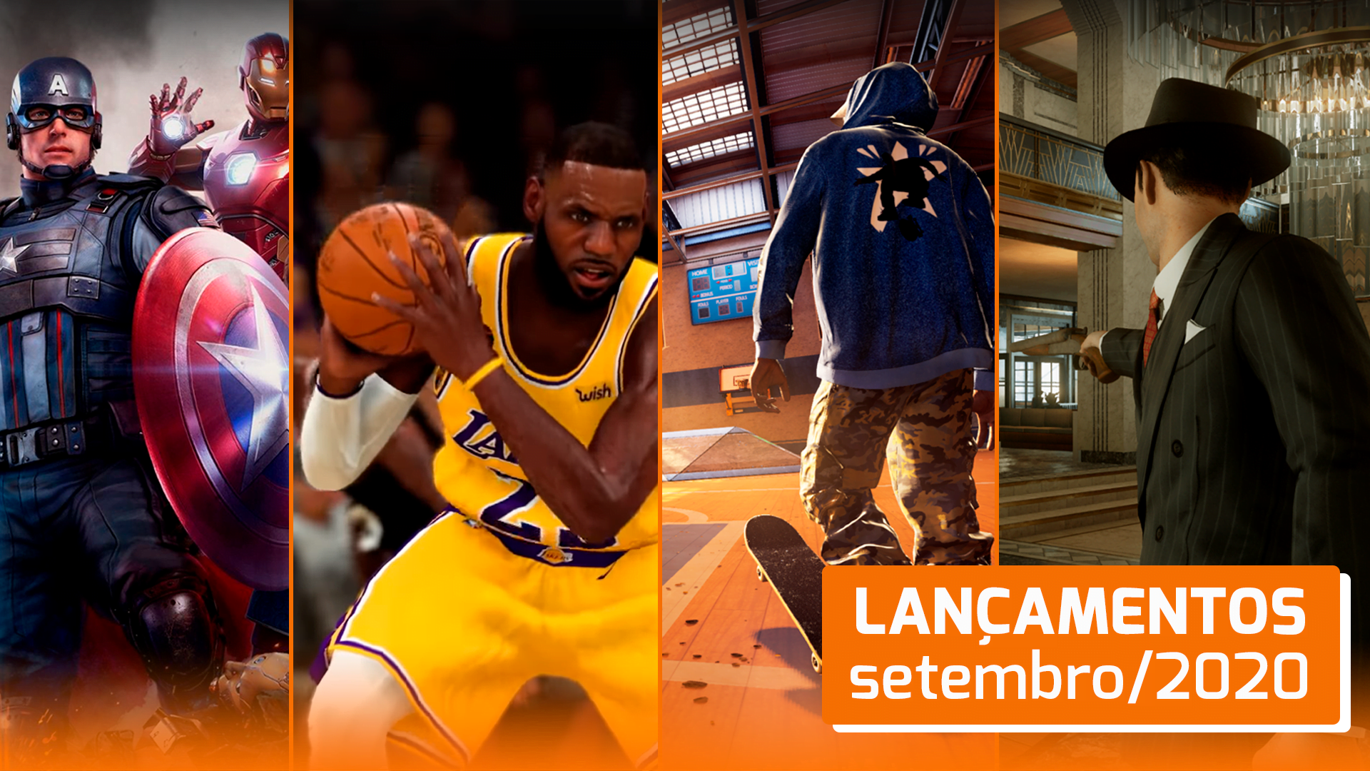 Principais lançamentos de setembro