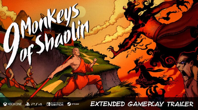 9 monkeys of shaolin