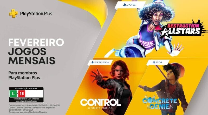 ps plus fevereiro