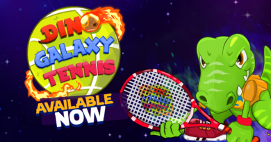 dino galaxy tennis