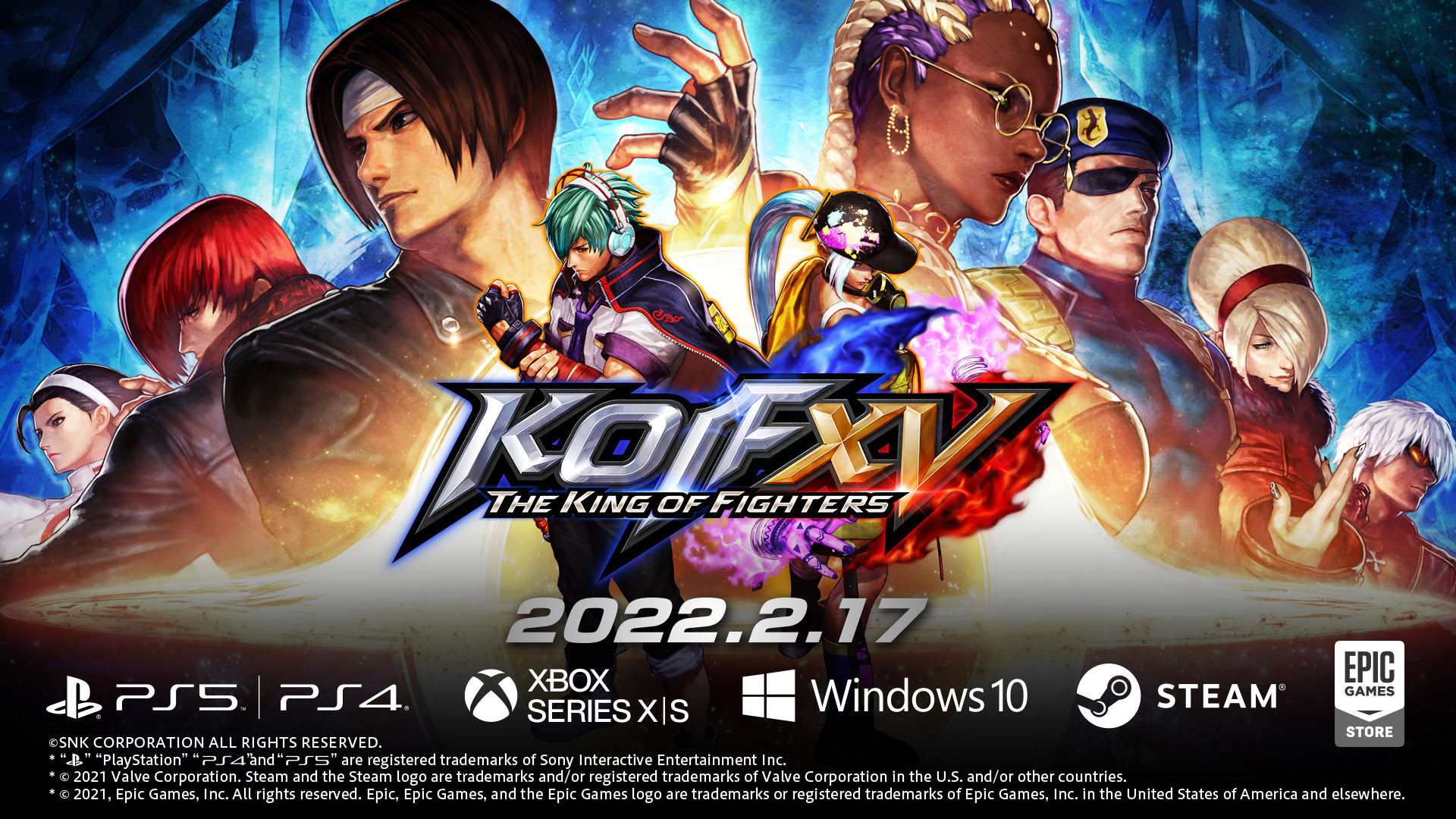 the king of fighters xv