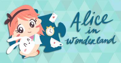 Alice in Wonderland - a jigsaw puzzle