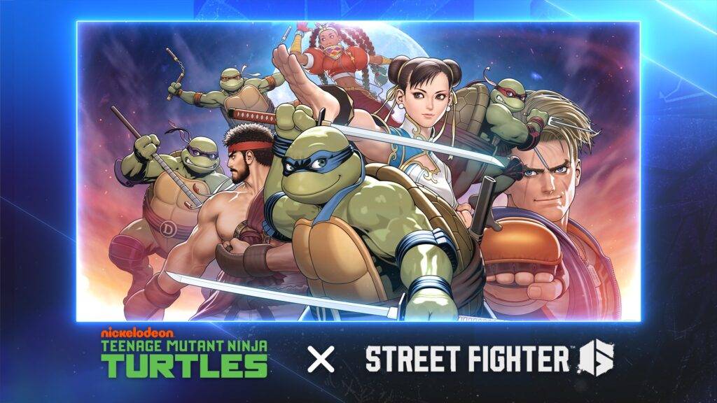 Street Fighter 6 x Tartarugas Ninjas