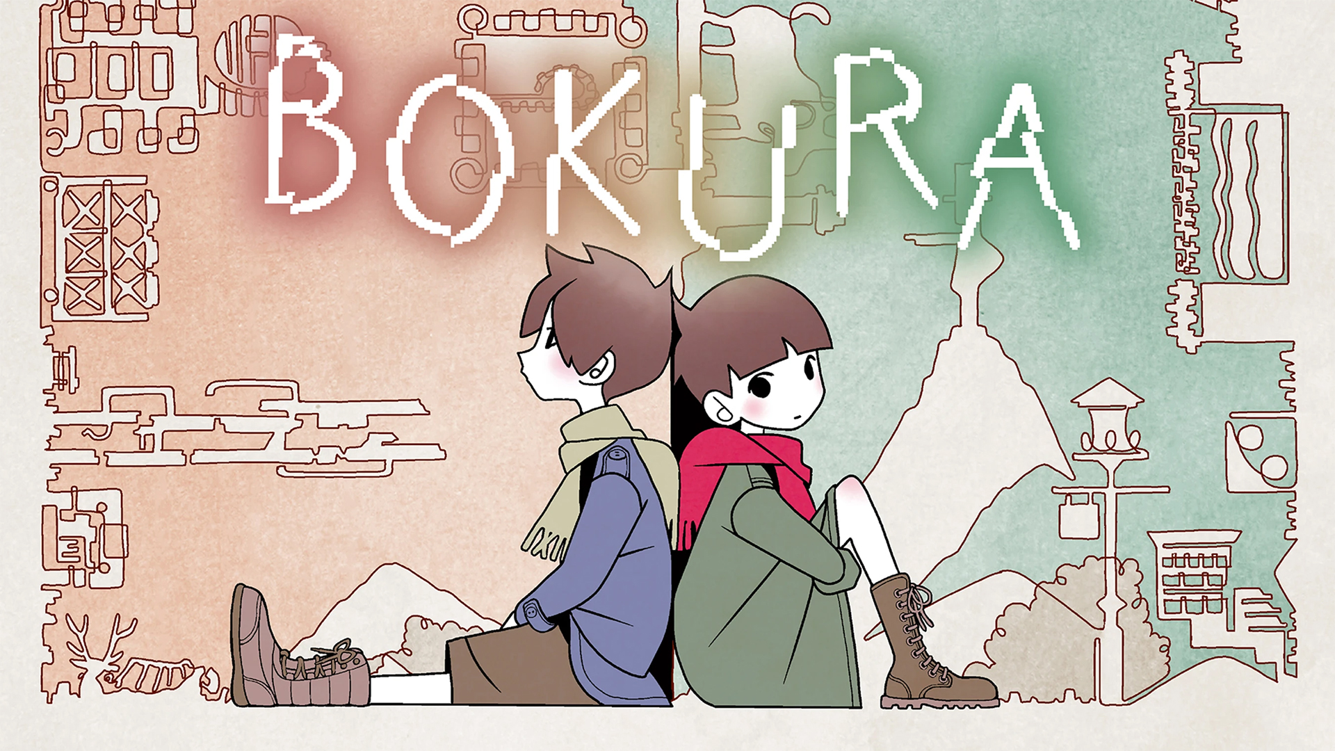 Arte do título indie Bokura