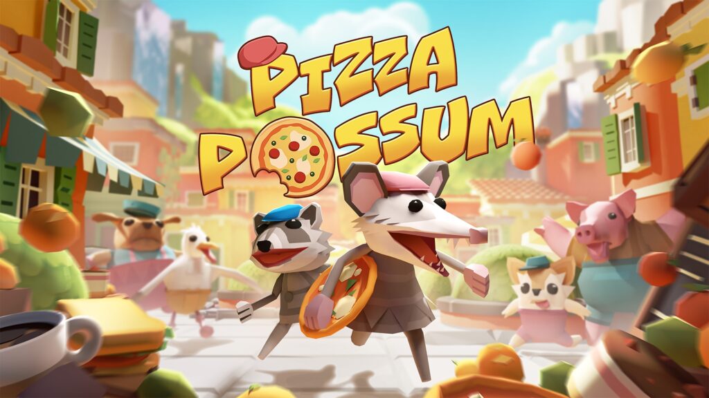 Tela de título de Pizza Possum