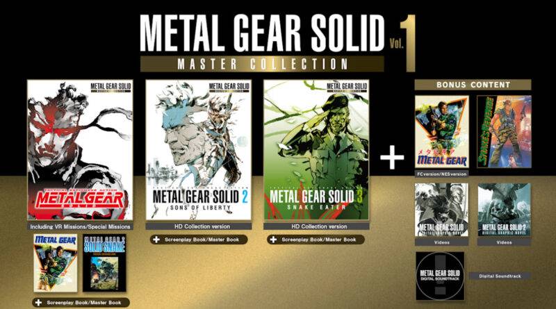 metal gear solid master collection vol. 1