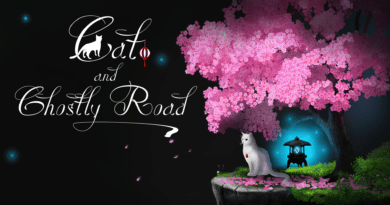 Cat and Ghostly Road