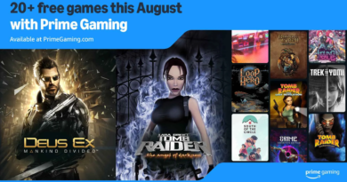 Prime Gaming Agosto de 2024