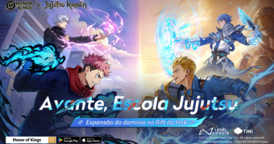 Honor of Kings Honor of Kings colaboração Jujutsu Kaisen