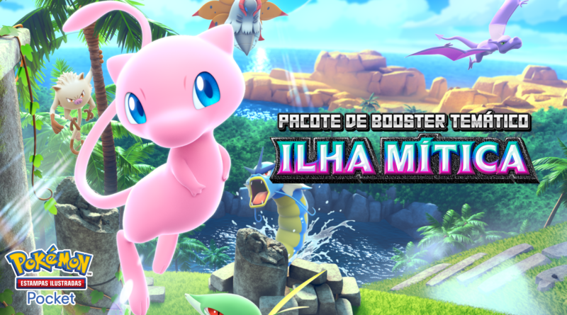 Pokémon Estampas Ilustradas Pocket anuncia expansão: Ilha Mítica