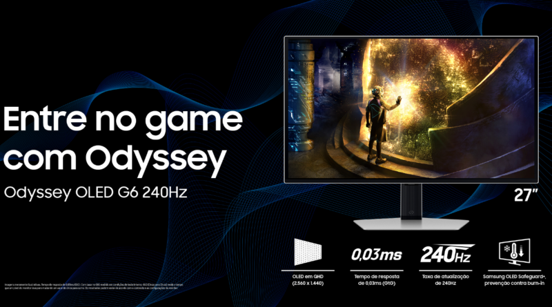 Samsung Odyssey OLED G6 240 Hz