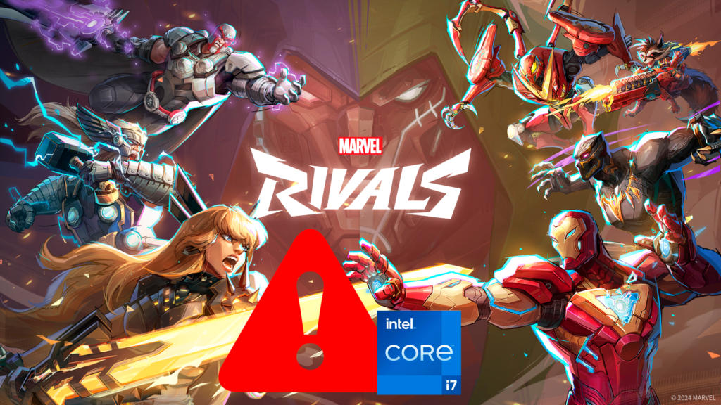 marvel rivals corrigir problemas cpu intel