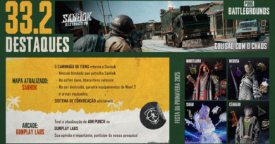 pubg battlegrounds atualização 33.2