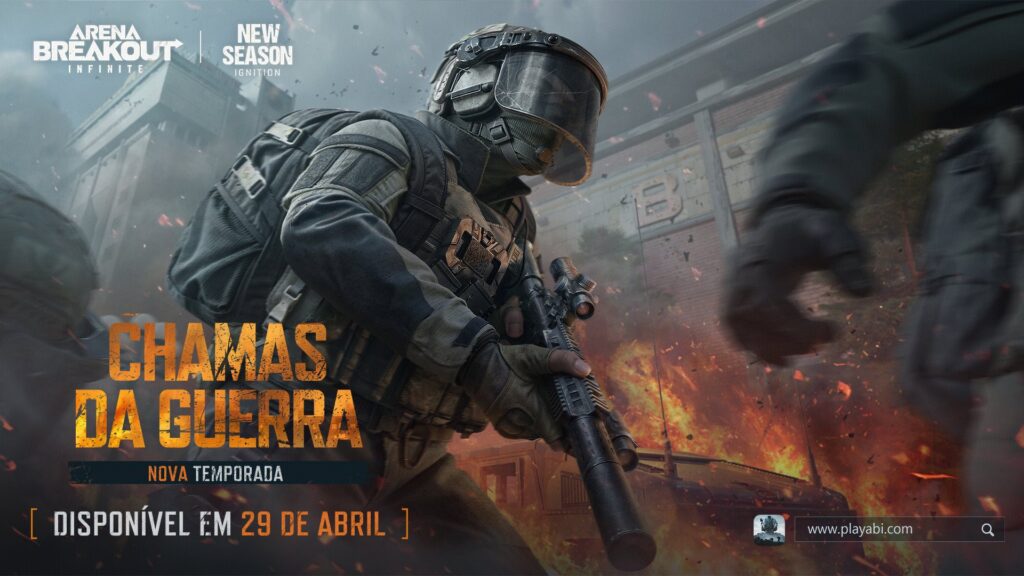 arena breakout infinite ignition chamas da guerra