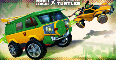 Tartarugas Ninja chegam ao Rocket League