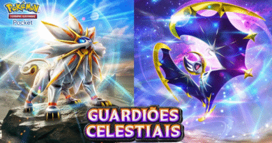 Pokémon Estampas Ilustradas Pocket Guardiões Celestiais