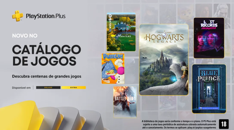 PlayStation Plus Extra e Deluxe Abril de 2025