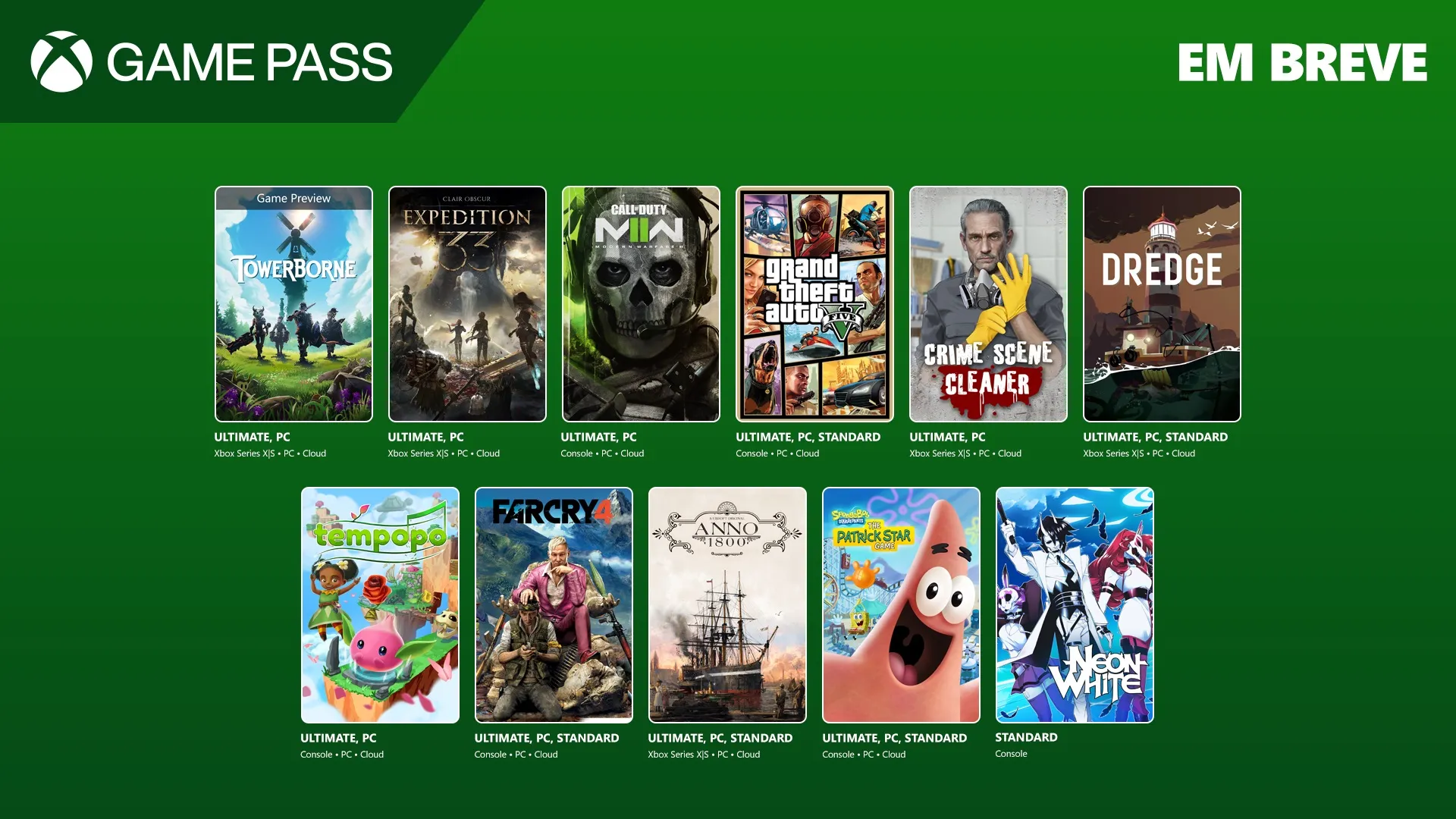 xbox game pass abril 2025