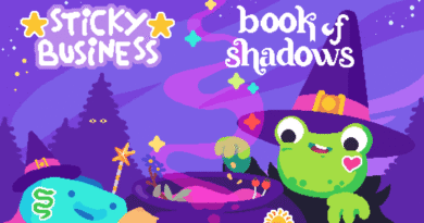 Sticky Business Book of Shadows