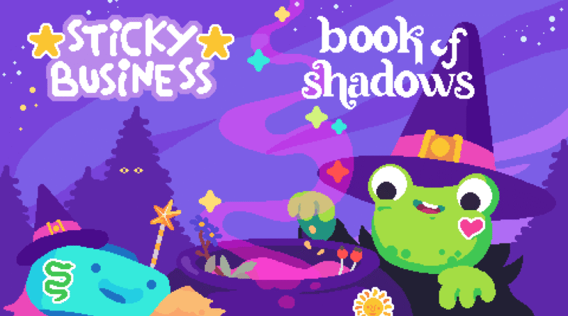 Sticky Business Book of Shadows