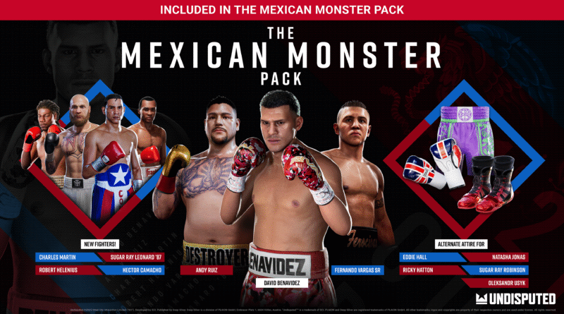 DLC Mexican Monster Pack de Undisputed