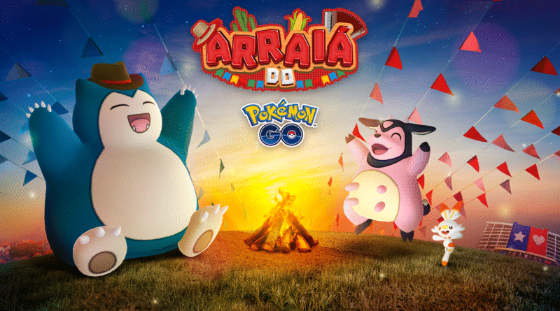 arraiá do pokémon go