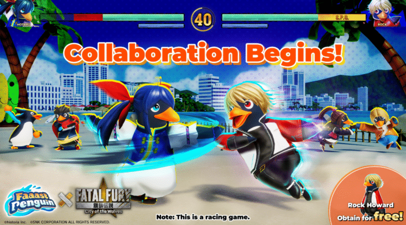 Faaast Penguin x FATAL FURY: City of the Wolves