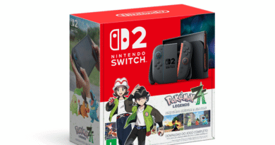 Nintendo anuncia bundle do Switch 2 com Pokémon Legends: Z-A