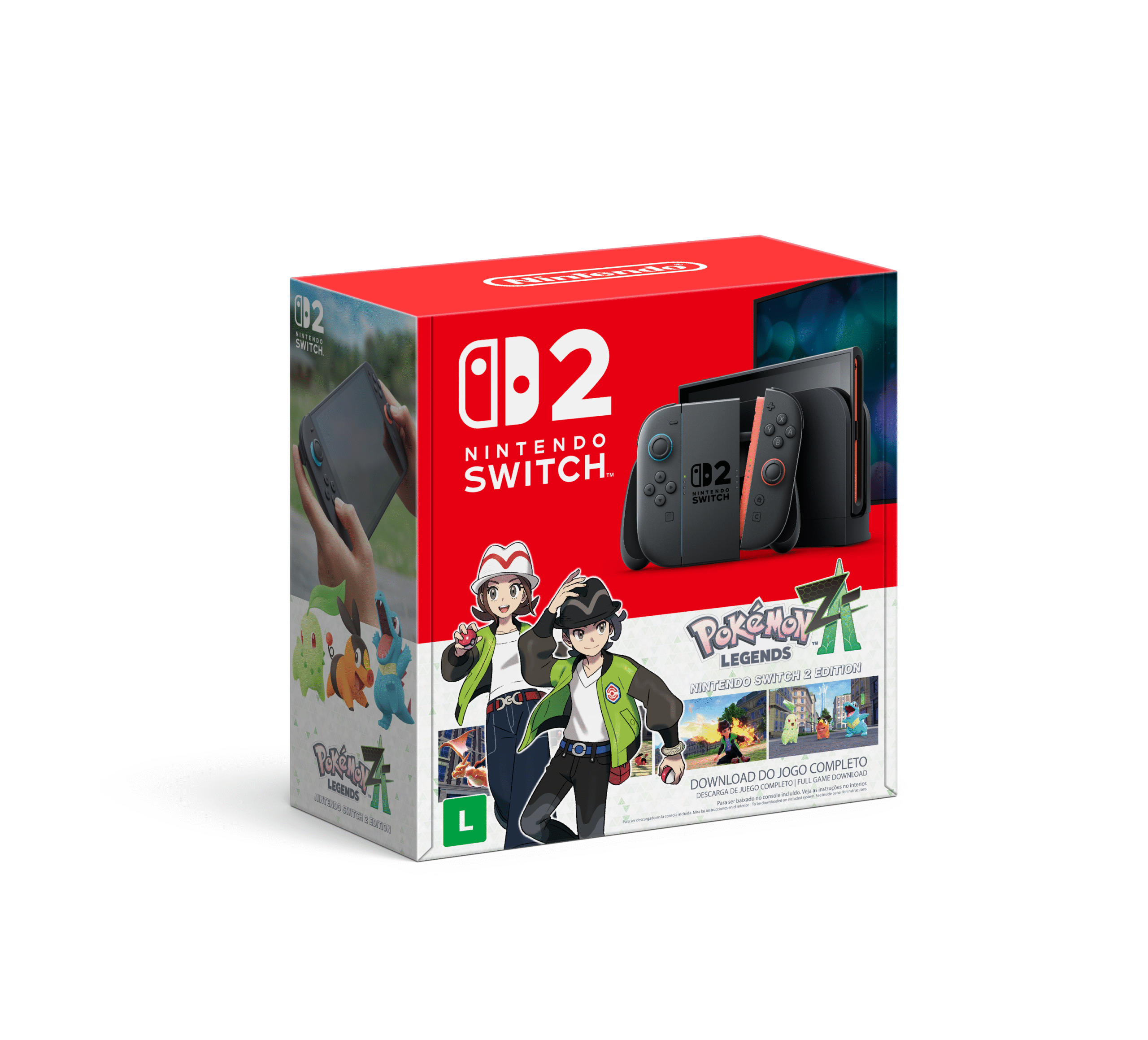 Nintendo anuncia bundle do Switch 2 com Pokémon Legends: Z-A