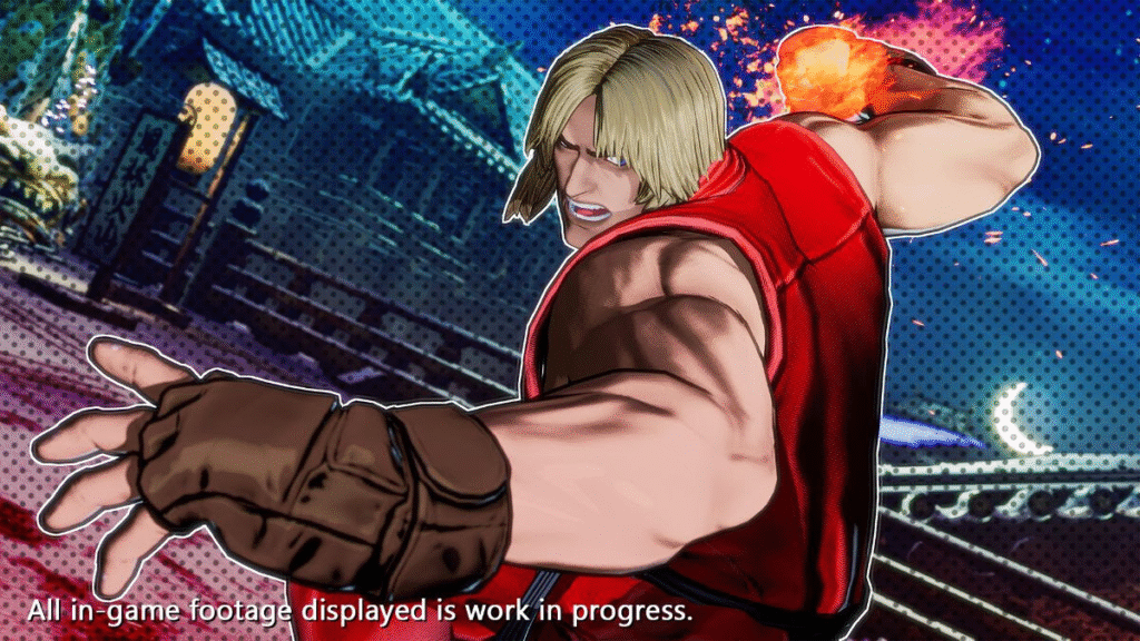 FATAL FURY: City of the Wolves Ken Masters