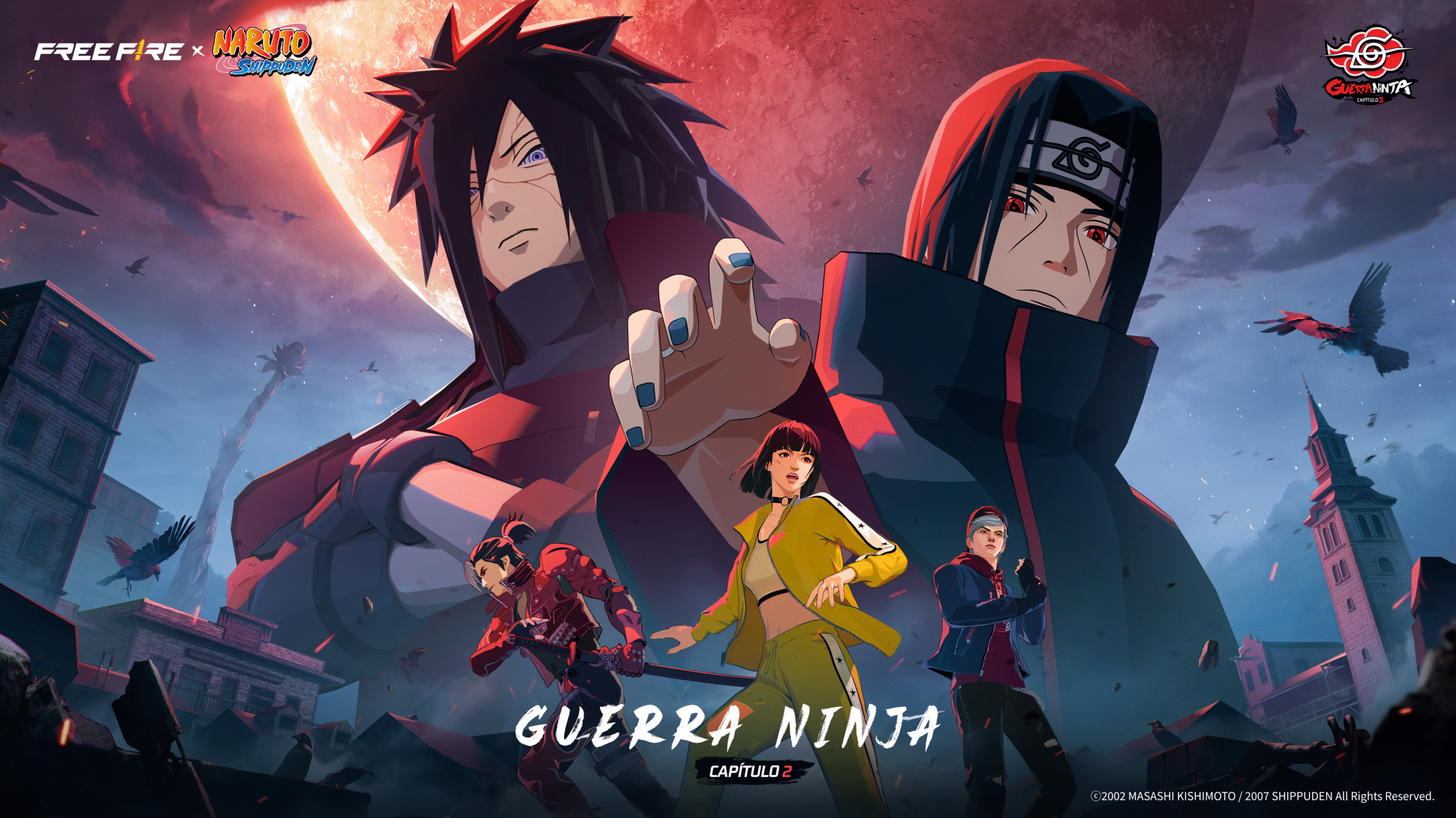 Free Fire x NARUTO SHIPPUDEN Capítulo 2: Guerra Ninja