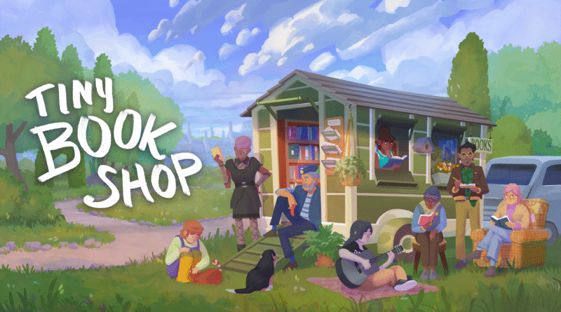 TBS Illustrated Key Art 3820p Tiny Bookshop