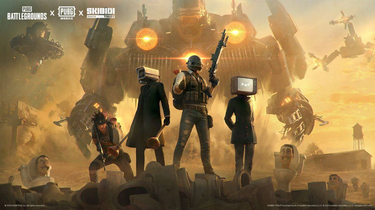 PUBG: Battlegrounds x PUBG Mobile x Skibidi Toilet