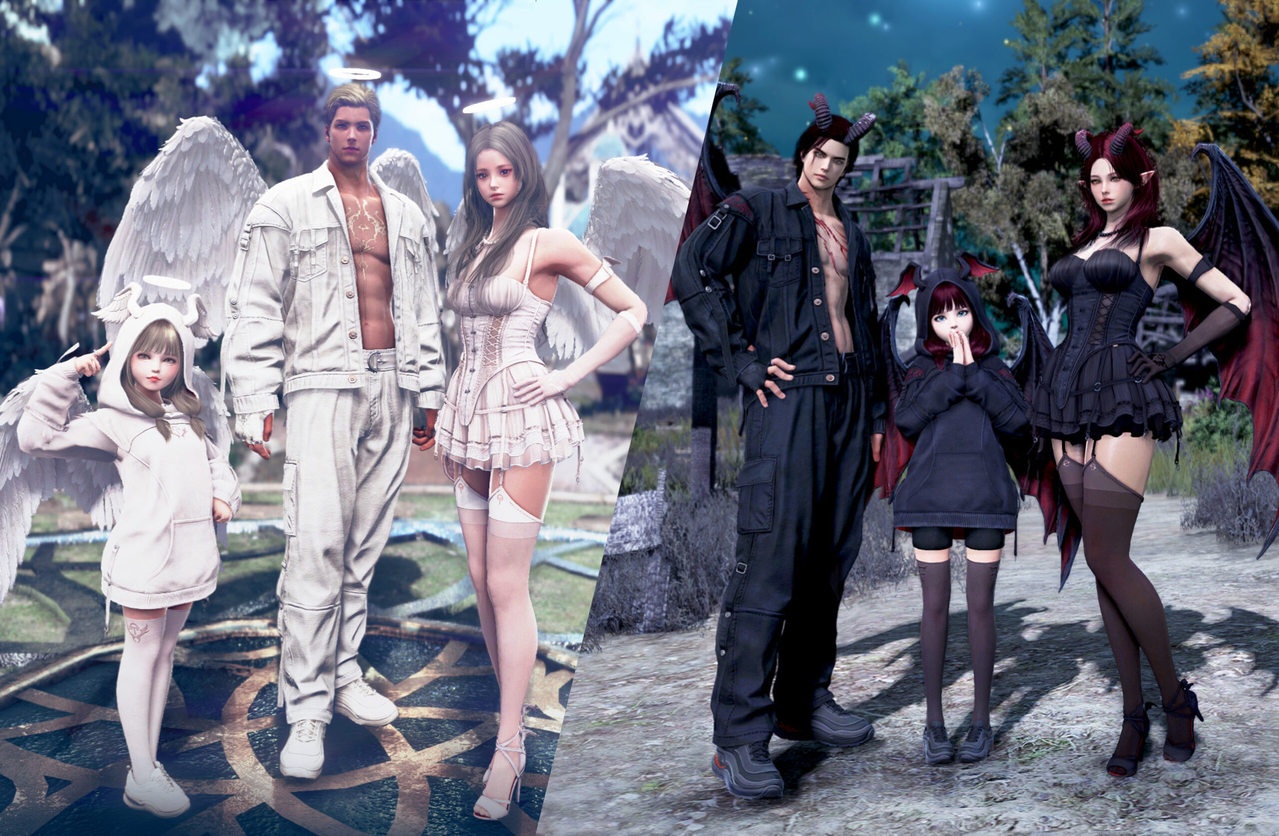 black desert halloween