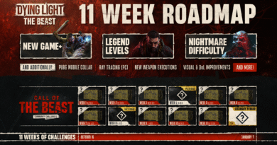 dying light the beast 11 week roadmap