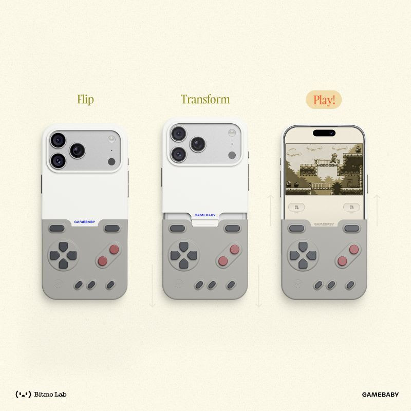 Bitmo Lab GameBaby linha iPhone 17