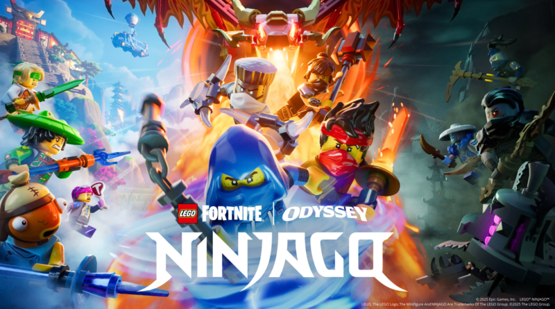 Ninjago: Rise of the Ninja x LEGO Fortnite Odyssey