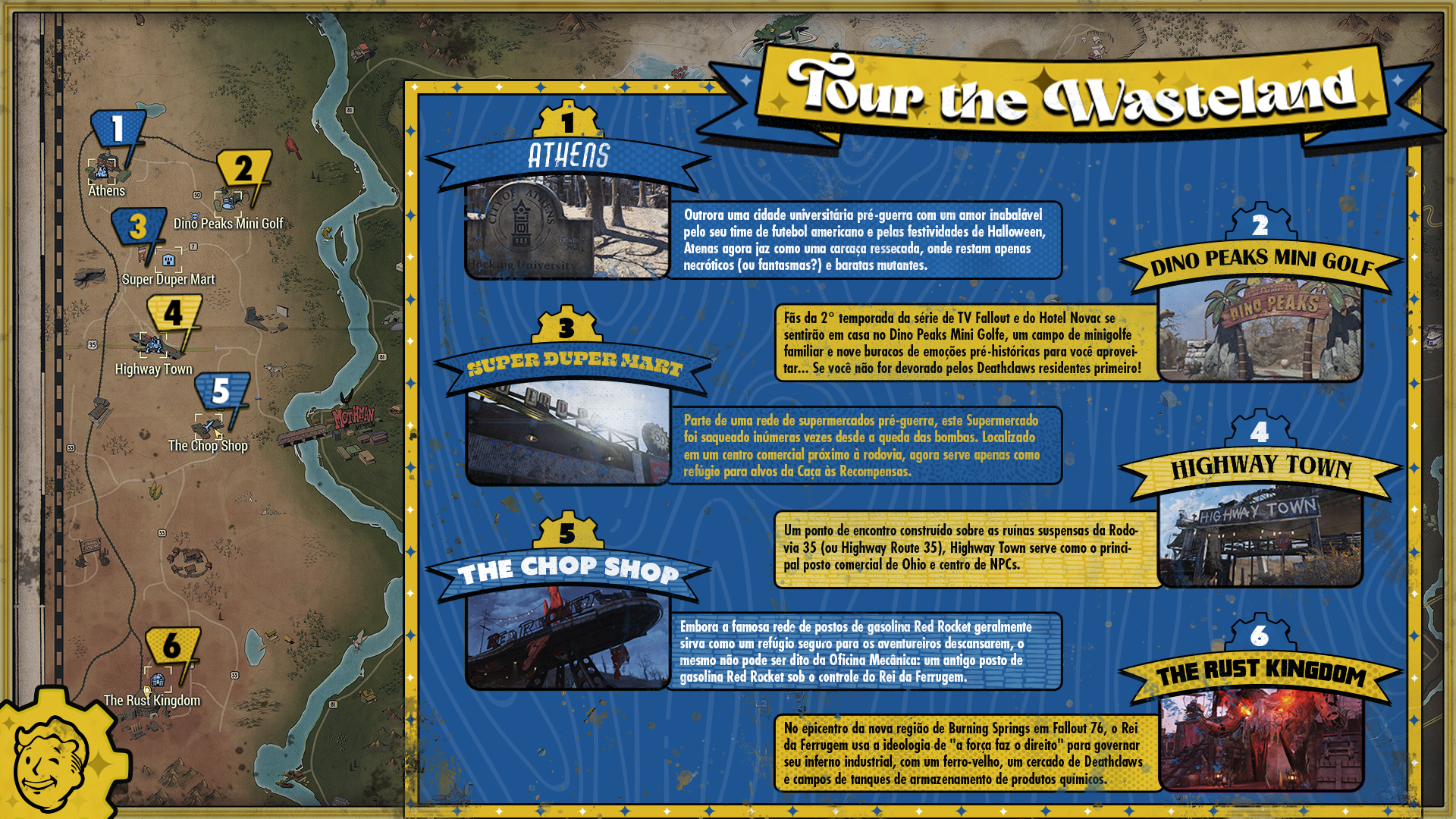 Fallout 76 Burning Springs Tour Wasteland