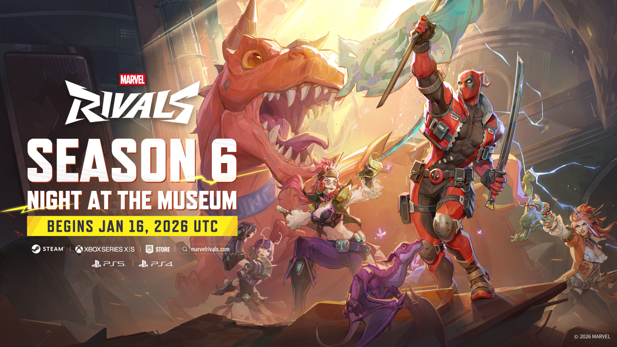 Marvel Rivals 6ª temporada Noite no Museu