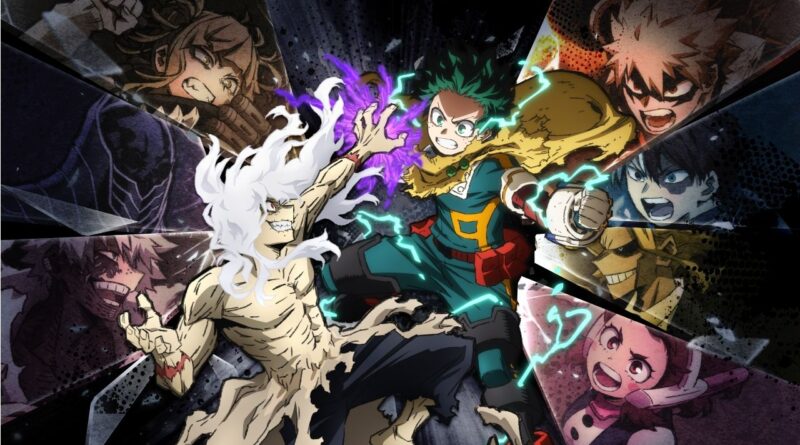 my hero academia todos os jogos