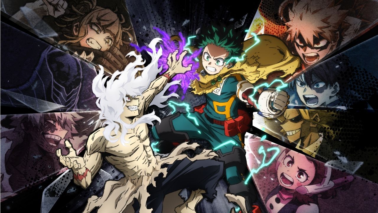 my hero academia todos os jogos