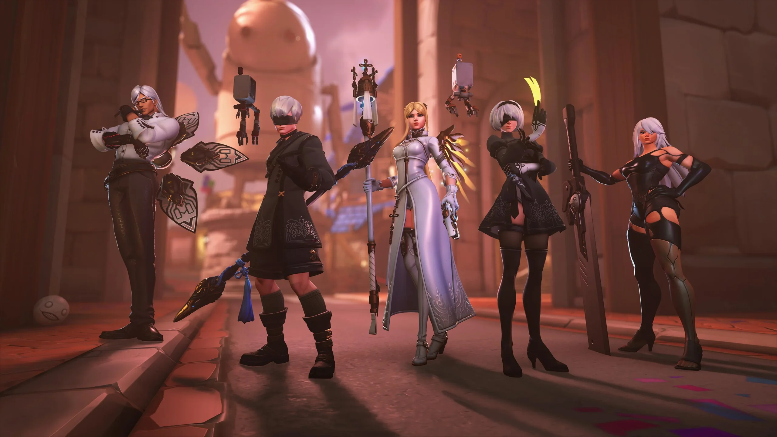 Overwatch x Projeto YoRHa