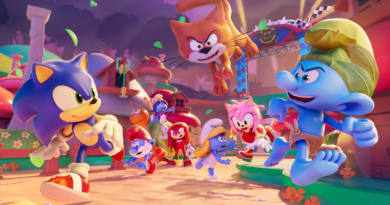 Sonic Rumble Party smurfs