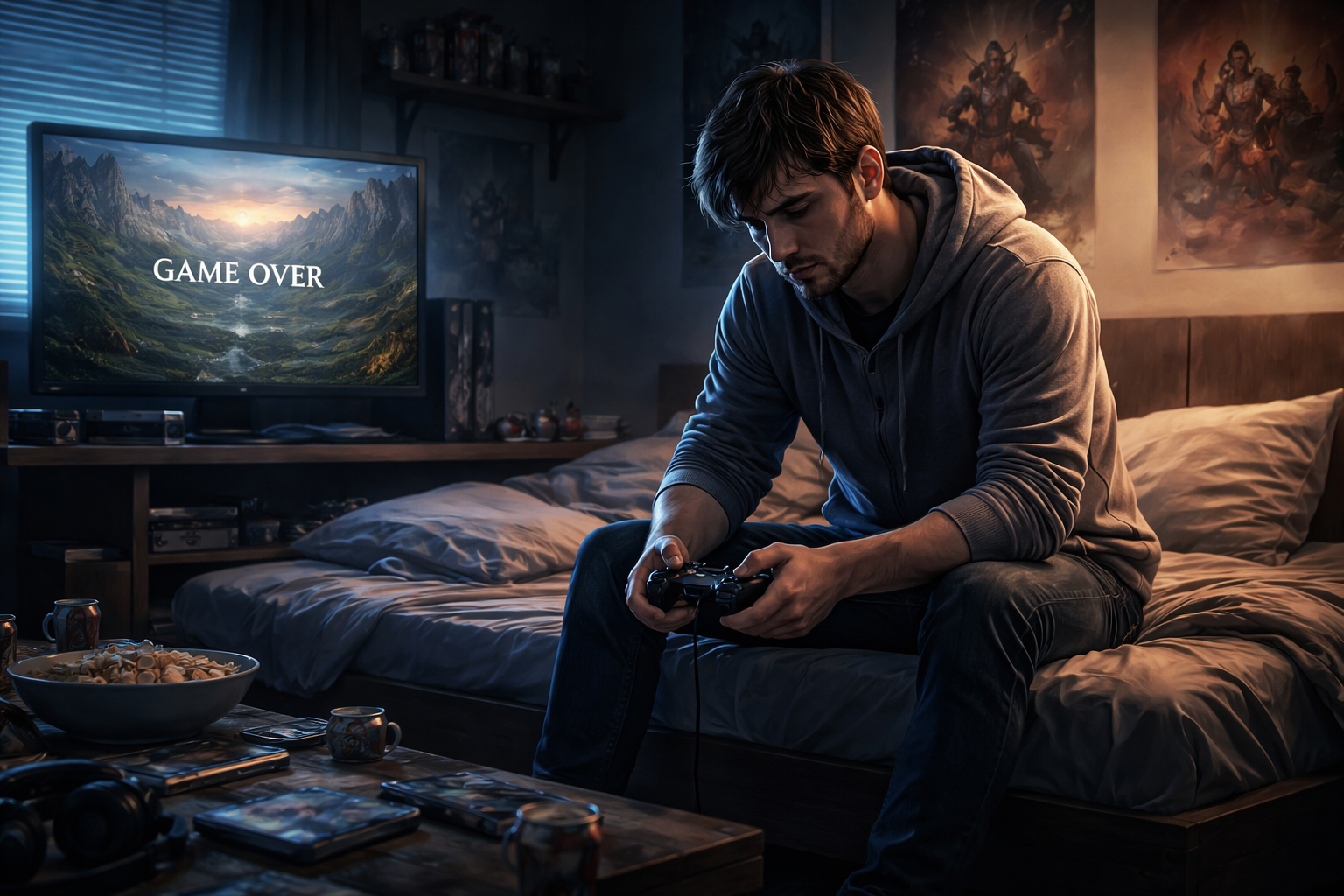 depressão pós-jogo